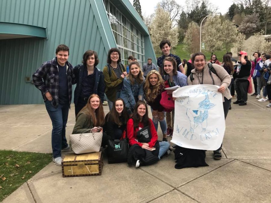 Drama students attend NWOC one act competition