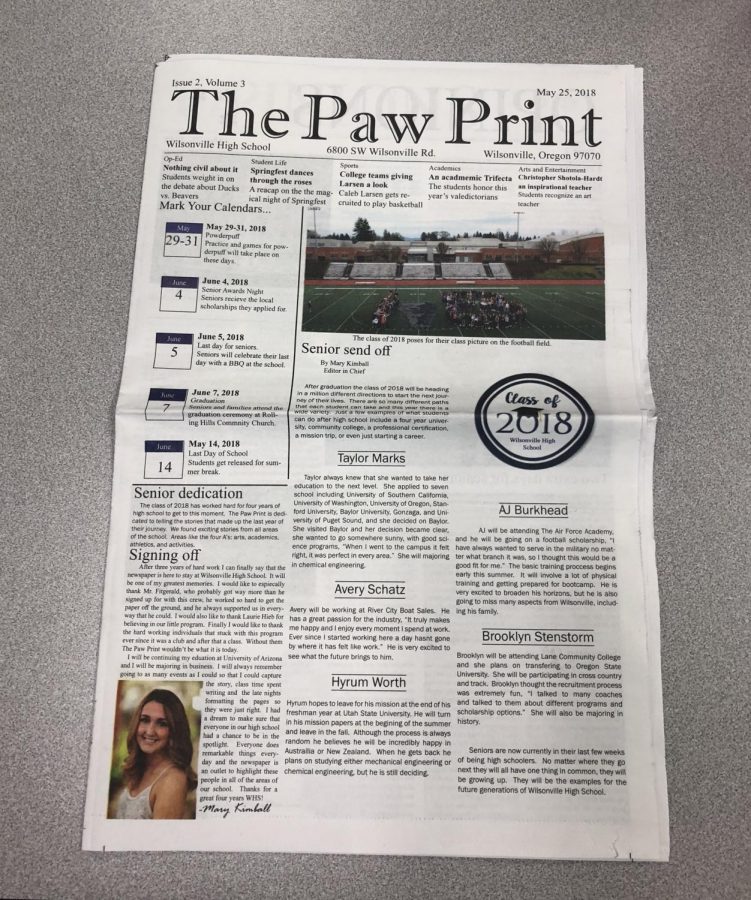 The final edition of The Paw Print is HERE!
