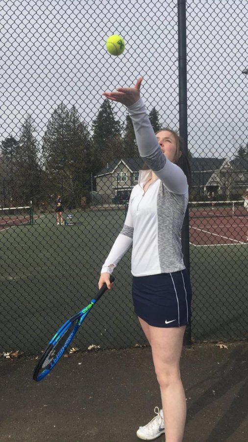Girls tennis battles Sprague in first match of the season