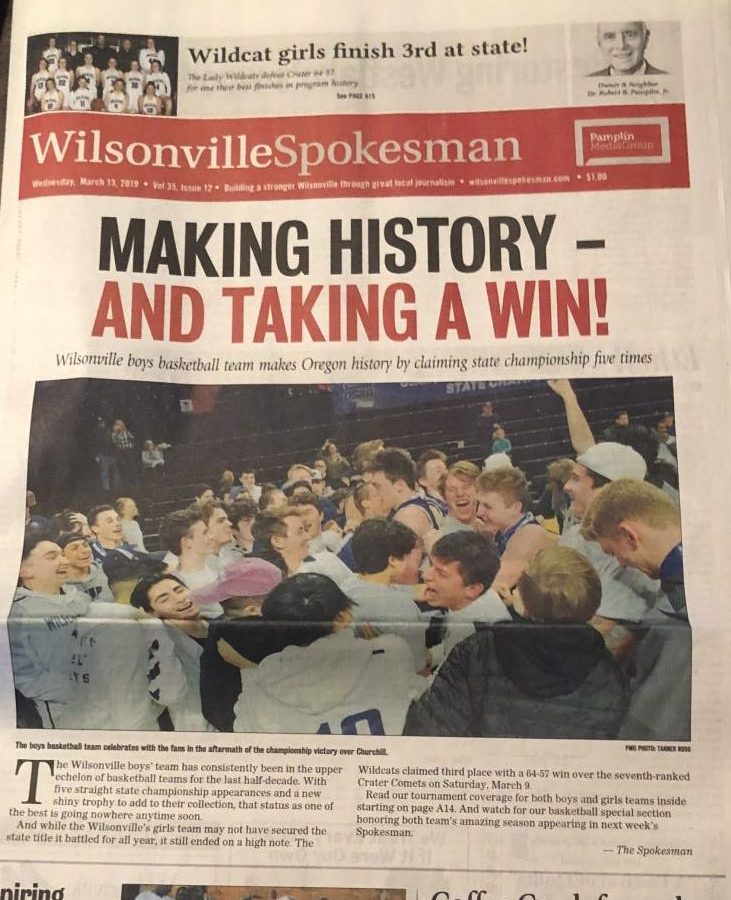 Is there an inequity inside the coverage of the Wilsonville Spokesman? What should they do to offset this?