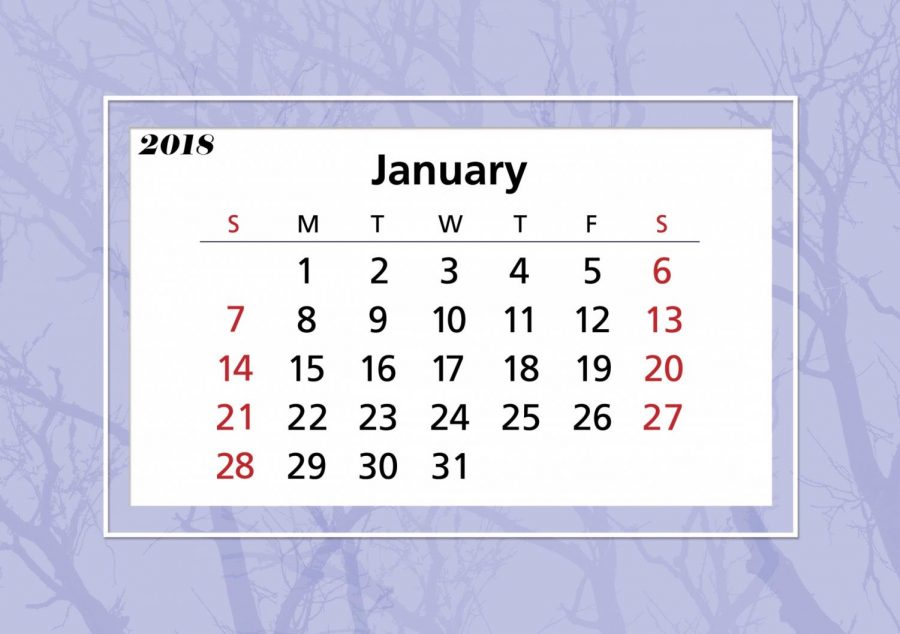 Mark your calendars for a busy January!