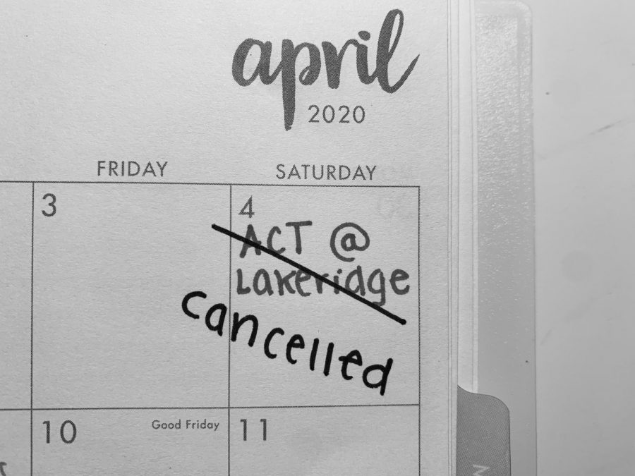 The April 4th was the first of many test dates cancelled in 2020. With few tests actually being held, the junior class faces tough decisions about standardized tests.