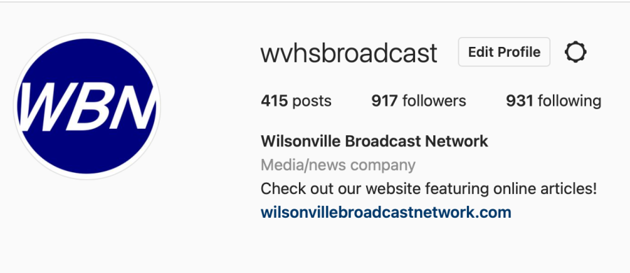 The WBN Instagram account. They mainly post school updates, and they also have a link to the website in the bio so students can access it.