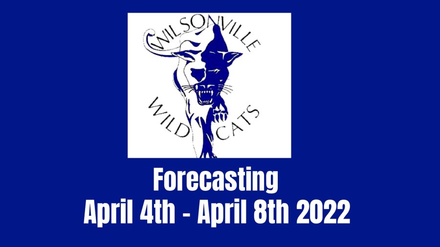 Forecasting is from April 4th to April 8th. What classes are you going to choose?