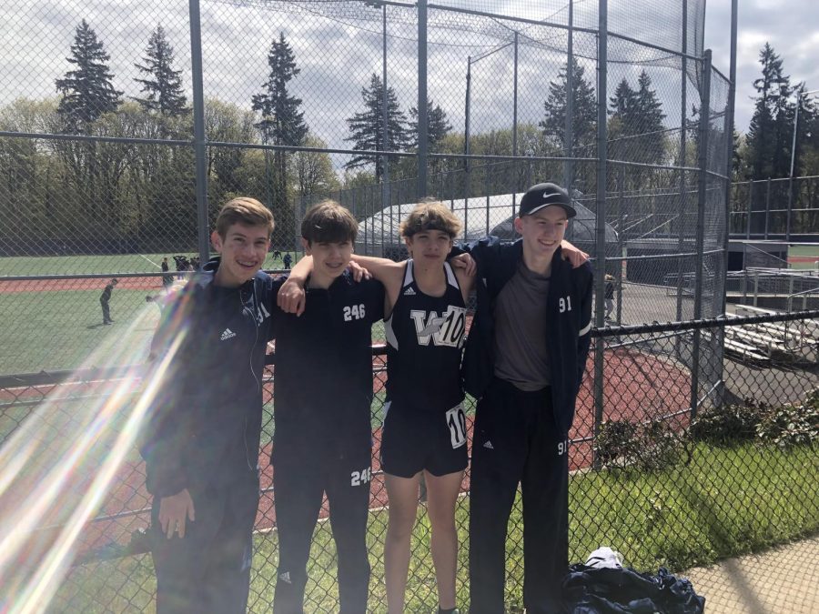 From left to right, Gilbert Knight, David Burt, Jayden Thiessen and Parker Fish. These athletes have all made major developments and showcased strong performances this year.