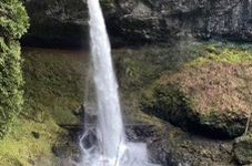 Picture taken by Marisa Roska at Silver Falls in Silverton. She went with her friend Katelyn over the summer! 