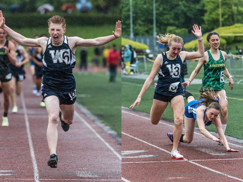 On+the+left%2C+Ben+McClelland+dominantly+wins+his+800+race+and+qualifies+as+the+%231+out+of+NWOC.+Ella+Milanovich+qualifies+by+.3+seconds+over+her+competitors+as+the+%232+out+of+NWOC.+