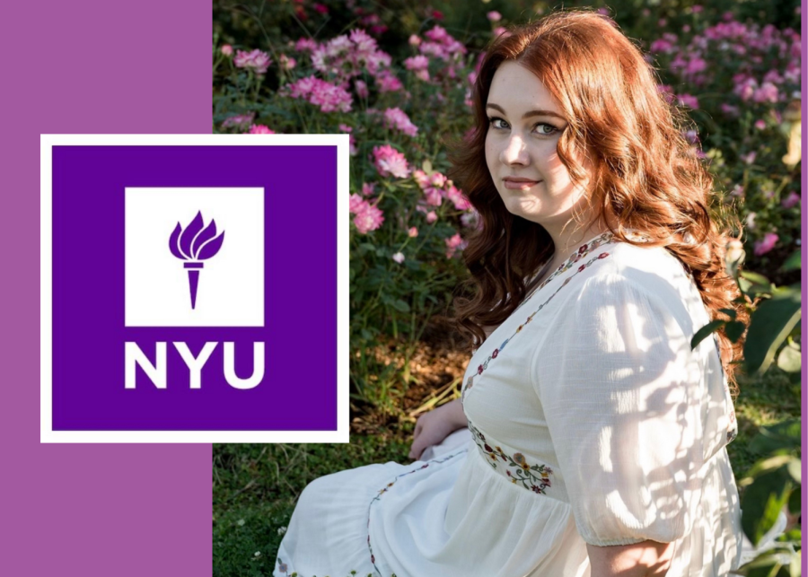 Ainsley is excited to spend the next four years at New York University.