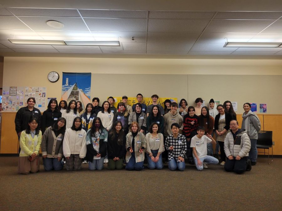 An image of the JP 3 and 4 class with the Kitakata students. This was right before their last day in America.