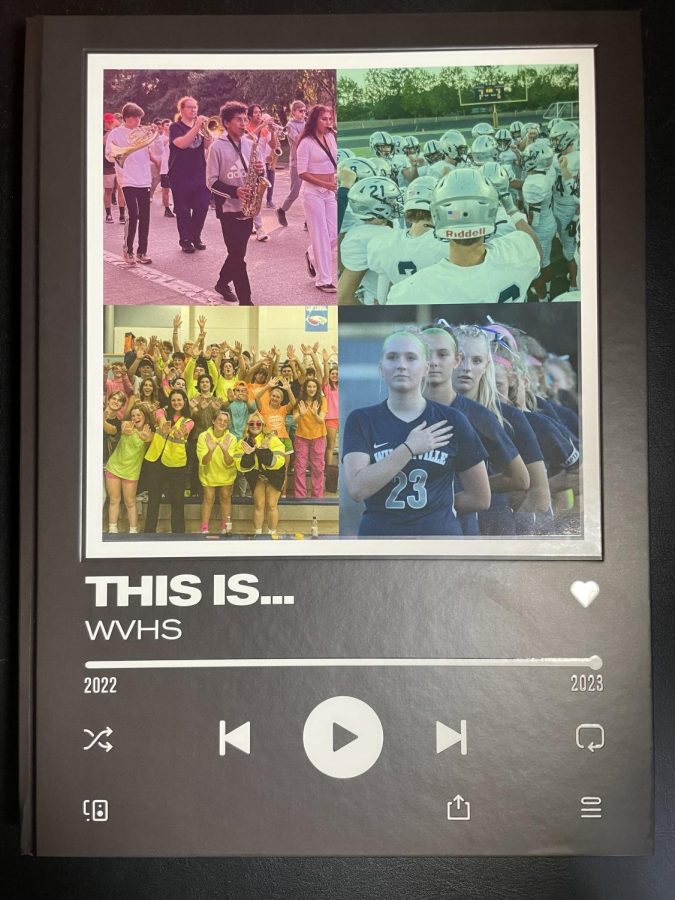 The creativity behind the 2022-2023 yearbook was Spotify inspired, showcasing the school year and its memories as its “own song”. The author, of course, is Wilsonville High School and its students. 