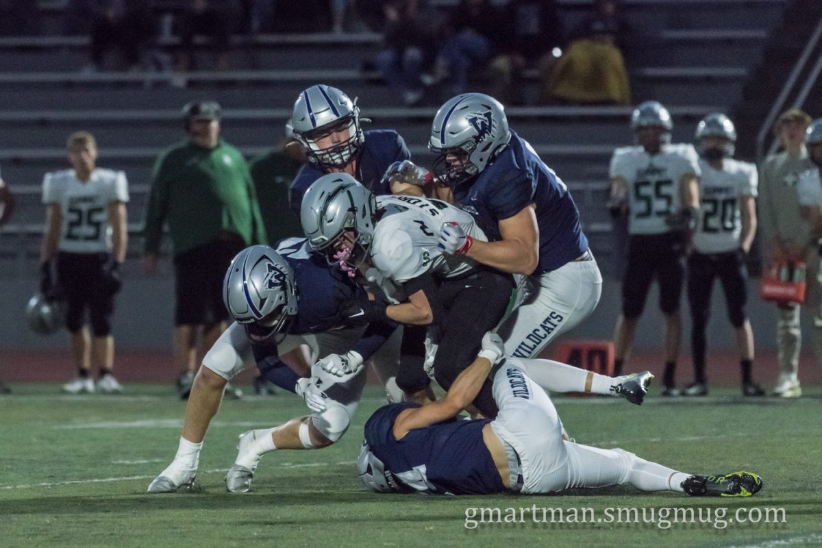 Wilsonville+defense+works+hard+to+get+the+stop.+The+Wildcats+are+set+to+play+at+Hood+River+on+Friday%2C+September+29th.+