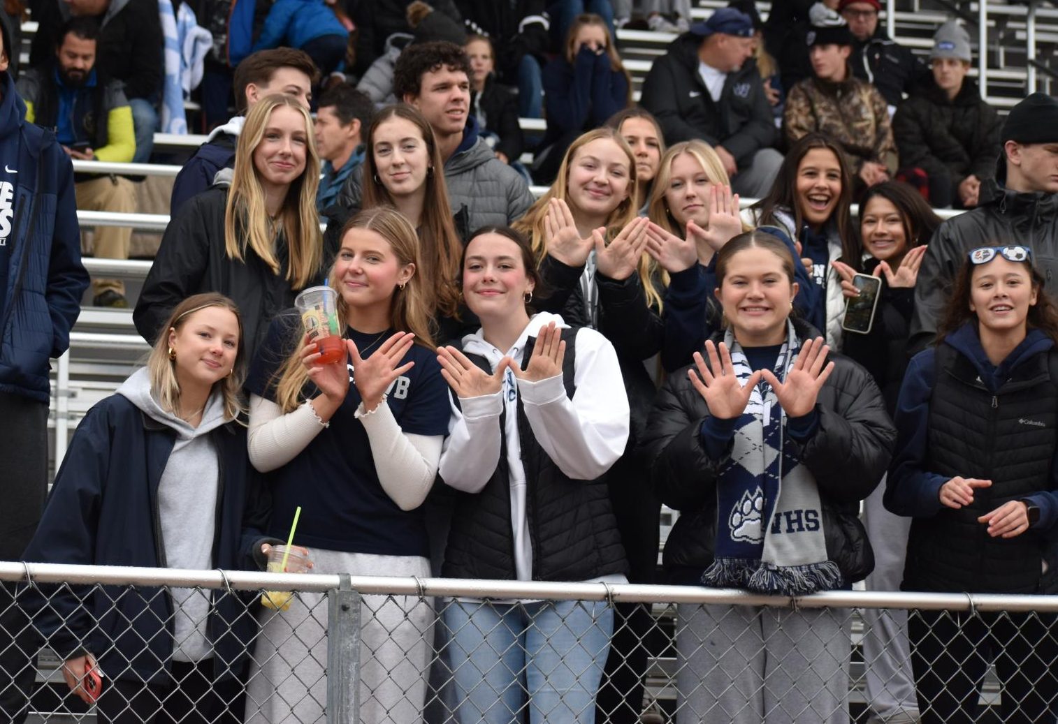 The Wilsonville Wildcats are known for their passionate and strong athletics fan base. Students and supporters showed up in droves to watch this final match. 