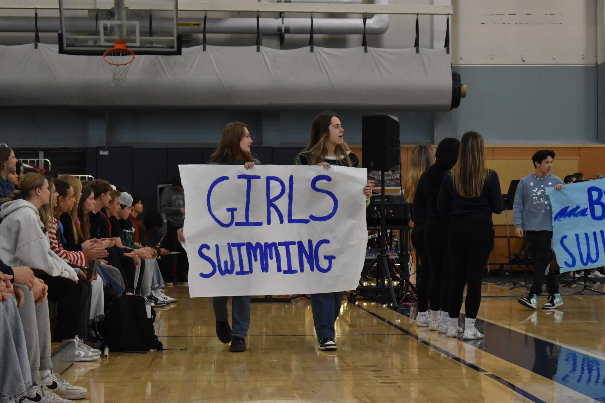 Girls Swimming