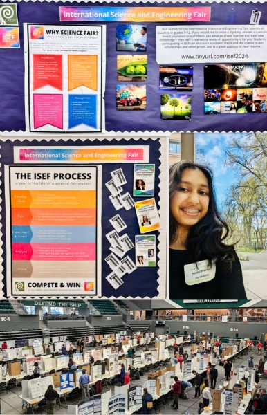Niyeti Bhaskar shares her experience with the ISEF process, enlightening Wilsonville students of the effort, commitment, and experimenting that goes into these amazing projects. 