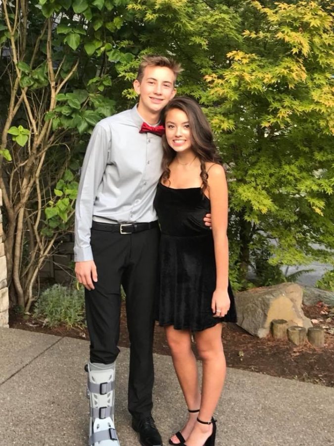 Last year Bella Kleiner went with Ryan Berry to homecoming. She's elated to be going to another homecoming this year, and looks forward to having fun.