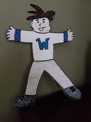 "Flat Stanley enrolls at Wilsonville High School!"