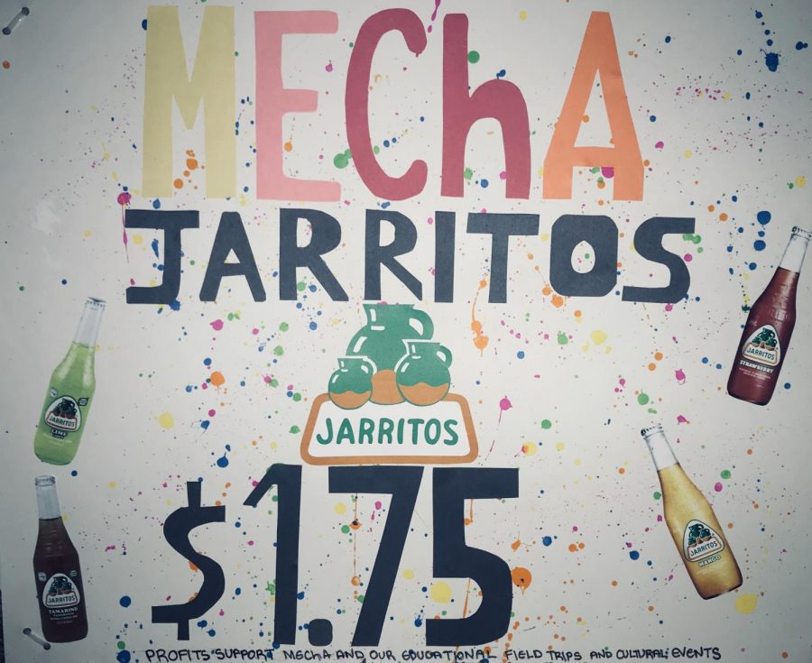 Poster that allows customers to see flavors, pricing, and where profits go. Poster will be displayed  on the Jarritos cart that can be seen Fridays during lunch.