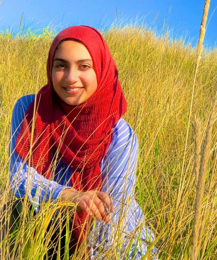 Rodayna Abdelhalim, student at Wilsonville High School. She is a junior this year taking 6 AP classes.