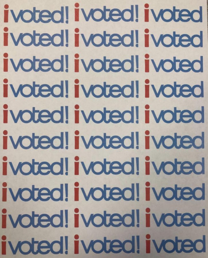 The "I voted" stickers worn by citizens who voted on the 2018 Midterm Elections Image by King County Elections Office-used with permission