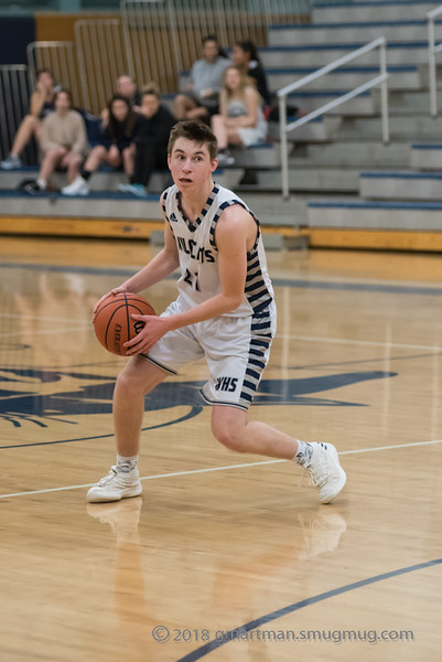 Andrew Classen looks to move the ball in a game last year vs Putnam.