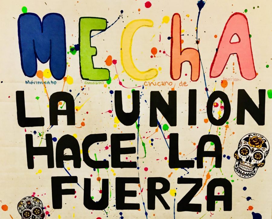 Movimiento Estudantil Chicano de Azatlan (MEChA) is an organization that informs, supports, unites, and uplifts the chicano community. Anyone is invited to join and soak up the culture, learn and celebrate with MEChA.