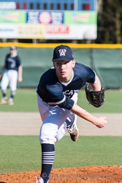 Ben Vavrosky on the mound