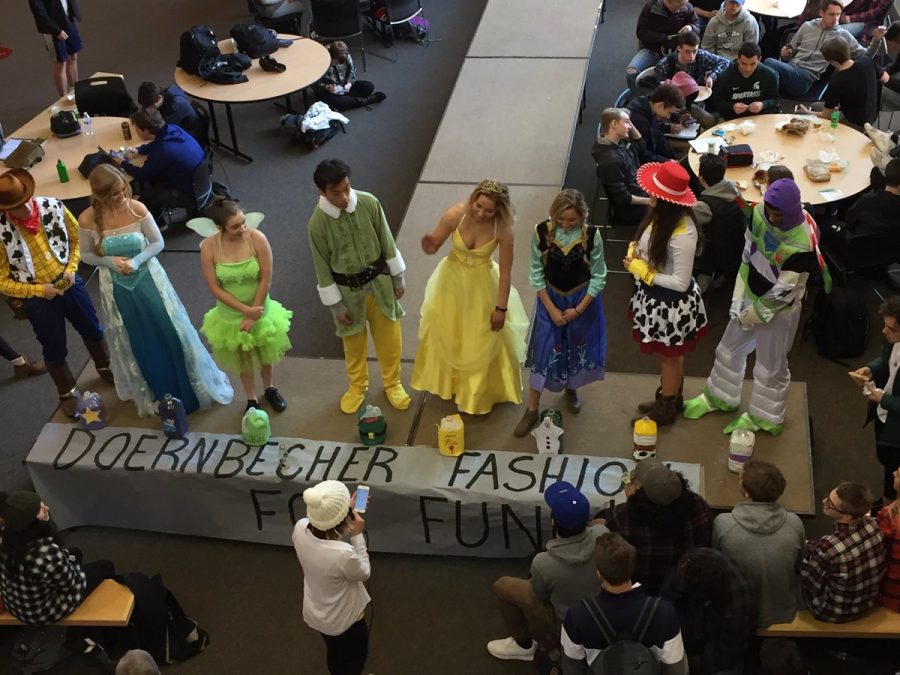 Students dress as their favorite Disney characters to raise money for Doernbecher