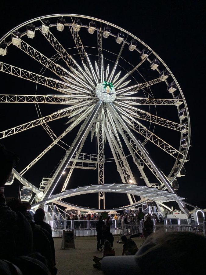 Ferris wheel at Coachella Weekend 2 in Palm Springs, California

PC: Cydney Gutridge