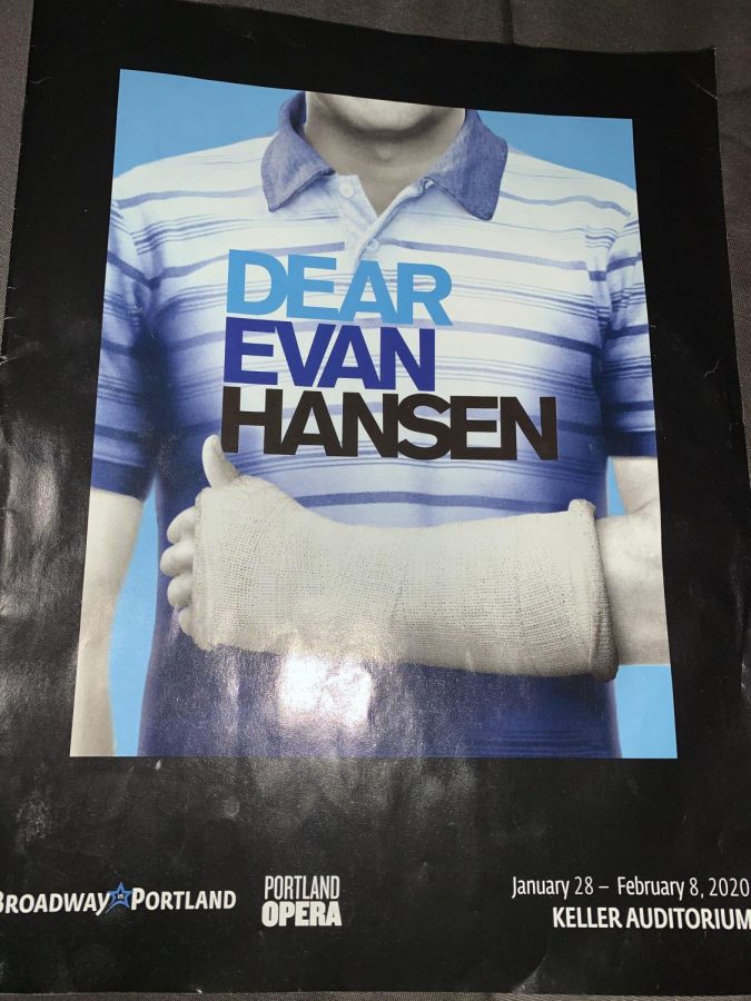 Dear Evan Hansen program!