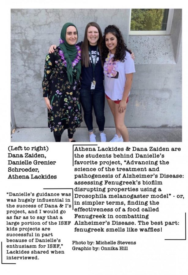 Danielle: WVHS’s science queen