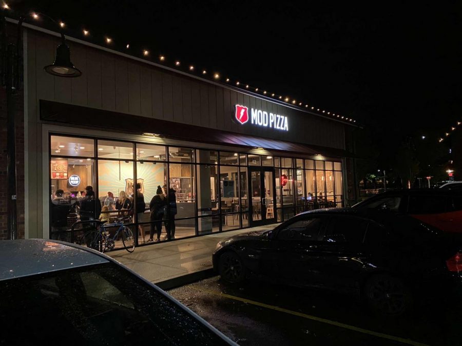 The Wilsonville location of Mod Pizza. 