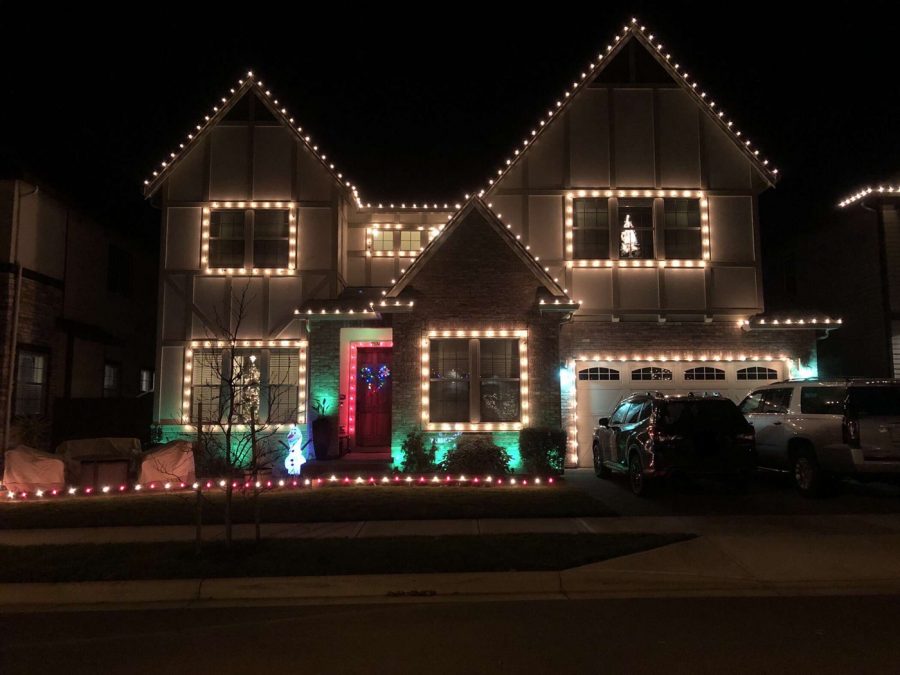 One of WBN's staff writer's shares their light set up. Many families are beginning to decorate their homes for the holidays.