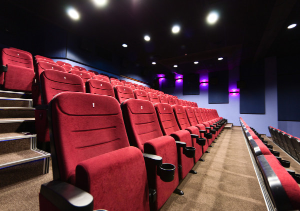 Movie theatres stay empty as the pandemic rages on.