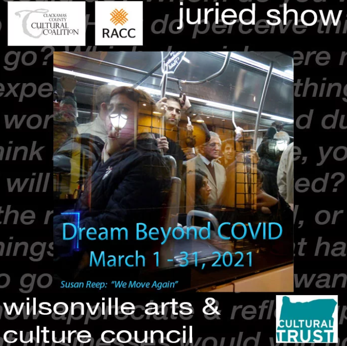 The Wilsonville Arts and Culture Council is putting on a juried art show. It will be held March 1-31, 2021. 