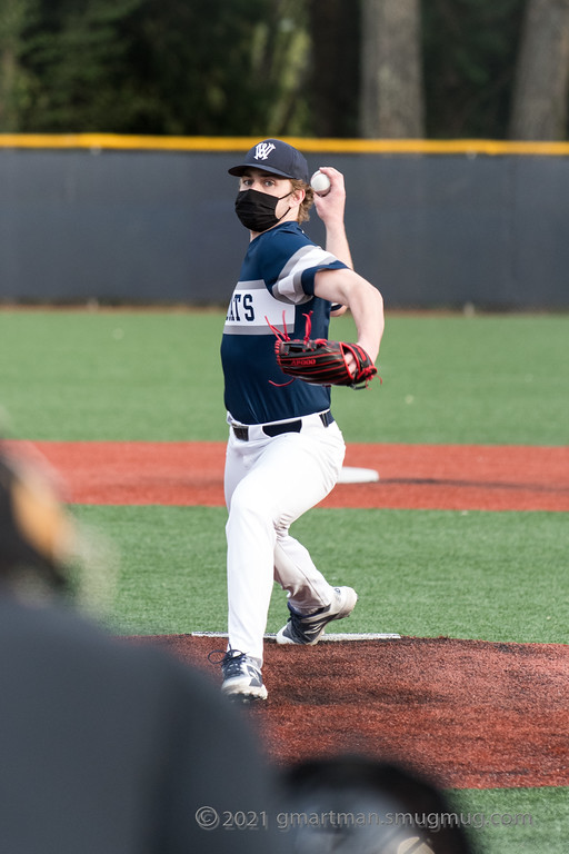 Jack Kimball throws a shutout against St. Helens.