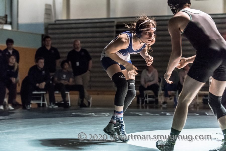 Wilsonville Wrestling meet v.s Putnam. The Wildcats won 39 to 30. 