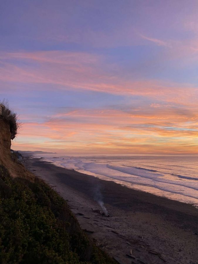 A beautiful sunset captured at the Oregon Coast over the break. Rachel and Ellie were gone for less than a week!