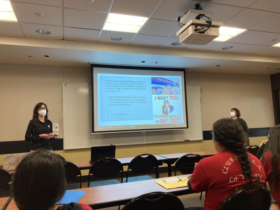 A workstation from the conference. This one was a presentation about internalized discrimination and “not being Latino enough.”
conferencia. Este era un presentation sobre disrimination Latinx