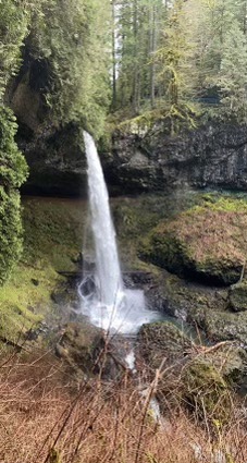 Picture taken by Marisa Roska at Silver Falls in Silverton. She went with her friend Katelyn over the summer! 