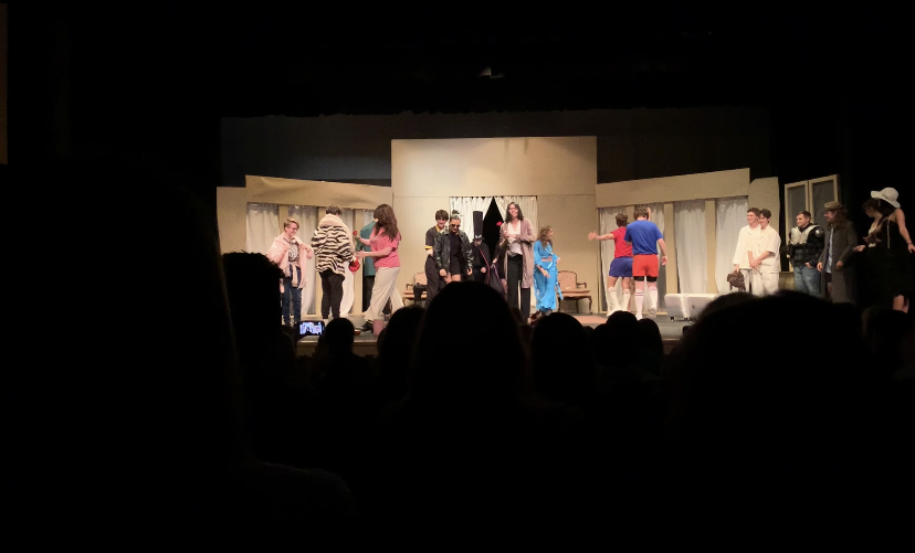 Ending ovation at May the Farce be With You. It was a wonderfully done play.