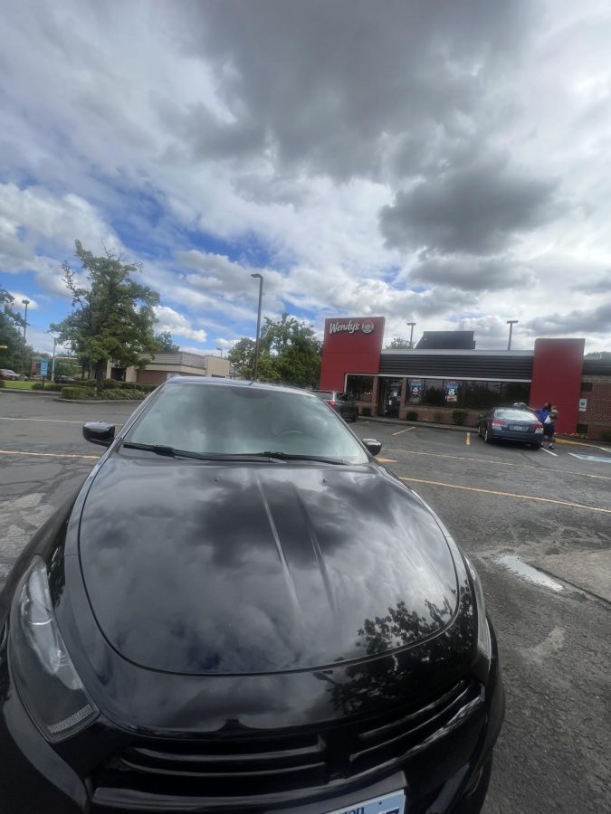 A student view of Wendy's at lunch time. Many WVHS students, especially upperclassmen who drive themselves to school, enjoy leaving campus to go eat lunch.