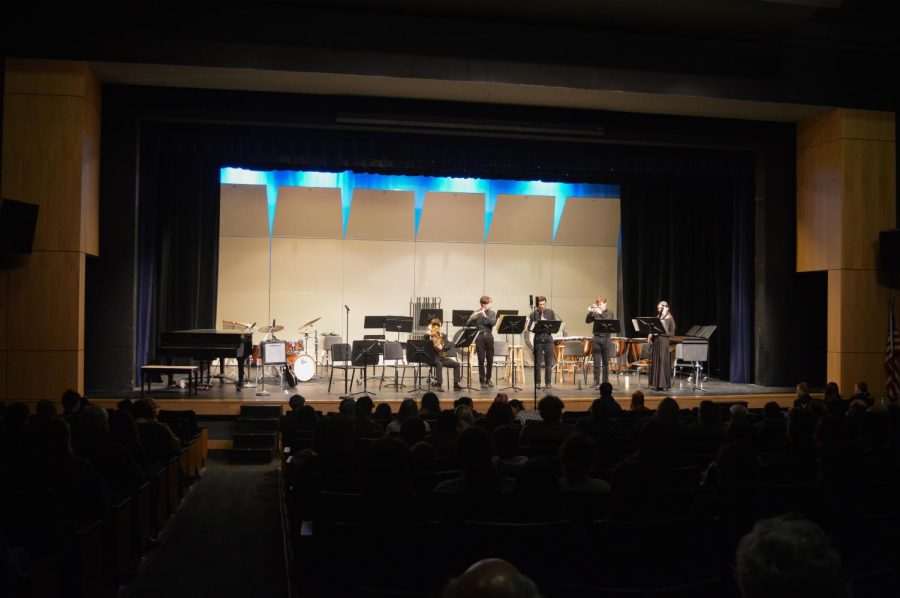 A small group of students perform their harmonious melody to kick off the concert.  We are excited to see the many performances to come. 
