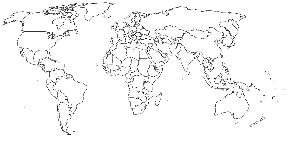 This world map illustrates the interconnected journey of our exchange students forging bridges across continents. Photo provided by RawPixel, creative commons.