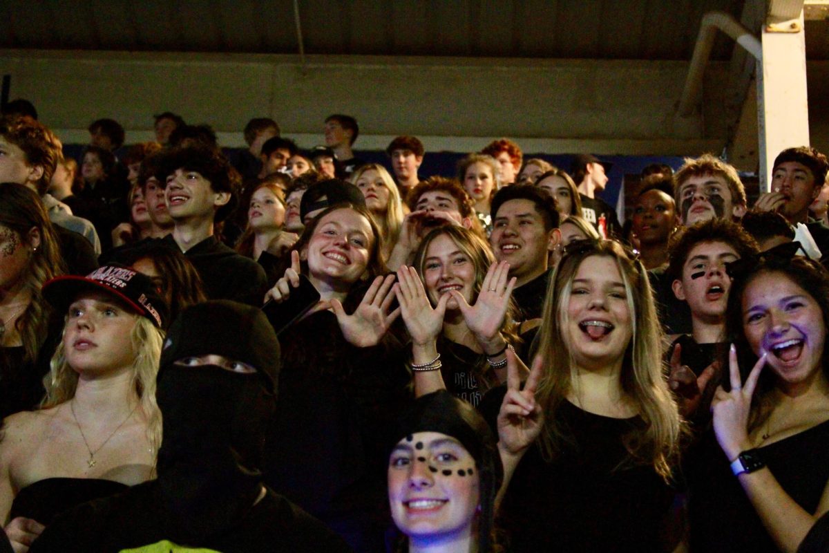 After two weeks on the road, cats are happy to be home for our final game of preseason. Photo taken by Avery Eckly. After two weeks on the road, cats are happy to be home for our final game of preseason. Photo taken by Avery Eckly.
