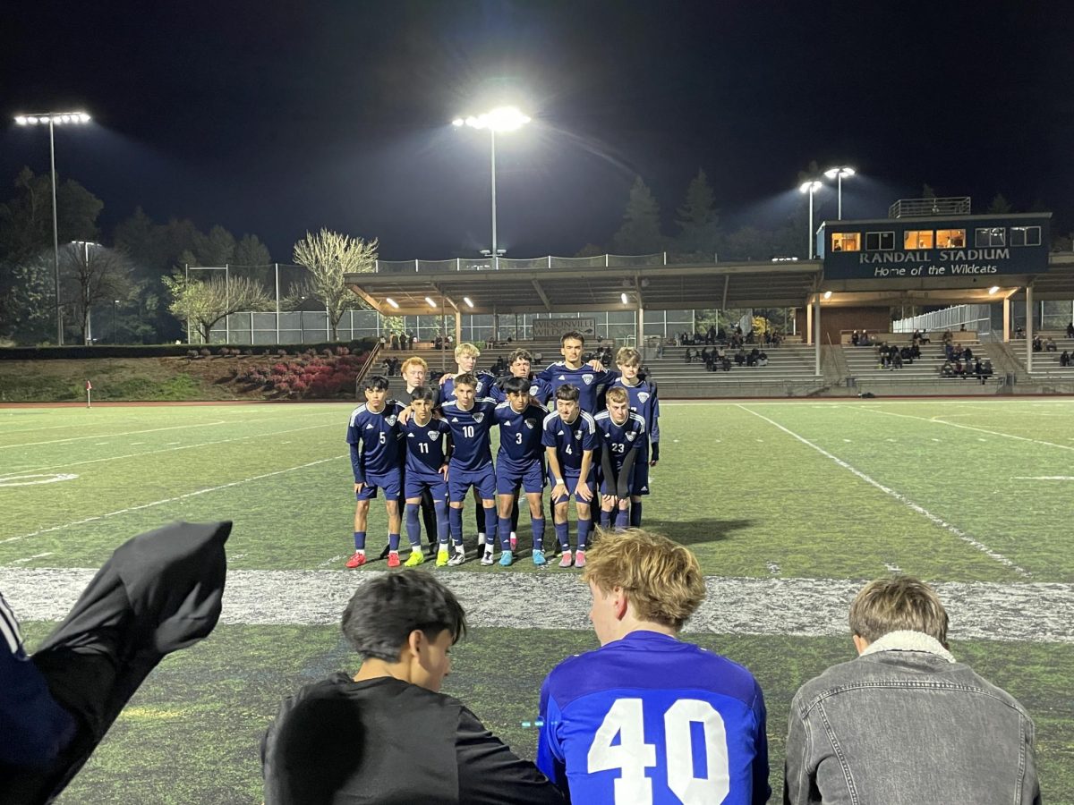 Senior Night against Centennial for last regular season game. Picture taken right before kickoff with an all Senior line up.