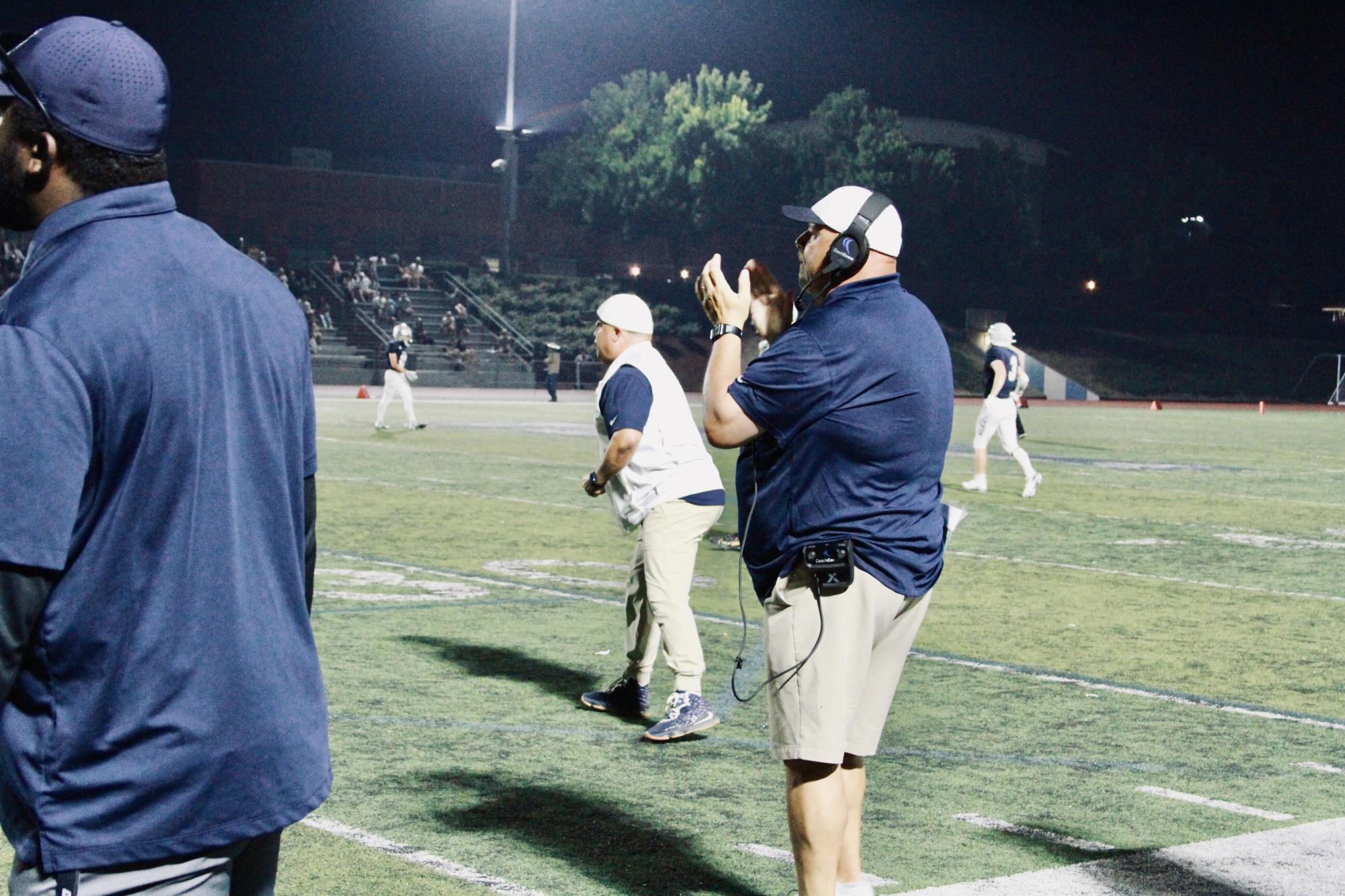 The Cats are applauded by sideline coaches, so much so that people flood the field in excitement. Never falsely given, but thoughtfully received, both criticisms and healthy accolades bolster confidence and drive within the players. 