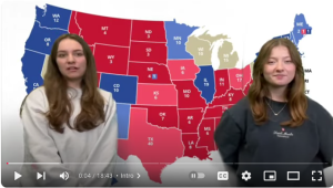 Sydney Hanson and Sophia Pattalochi cover election night! Watch them break down the election in the video.