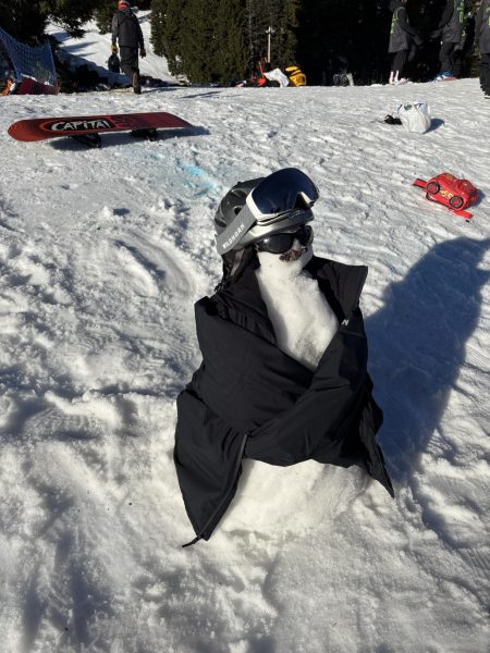 A snowman put together by students with strong aspirations towards growth in the mountain. The fun the team creates in the snow is a memorable experience.