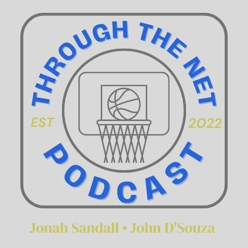 Through the Net podcast brand logo. Graphic provided by John D'Souza.