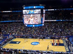 #3 Xavier takes on #14 Georgia during the First Round of the 2008 NCAA Tournament. A fascinating set of games in 2008, the eventual champion however would be Kansas.